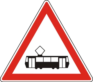 Villamos KRESZ-tábla